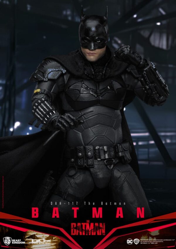DC Comics Dynamic 8ction Heroes Akció Figura 1/9 Batman (The Batman) 21 cm