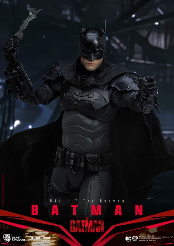 DC Comics Dynamic 8ction Heroes Akció Figura 1/9 Batman (The Batman) 21 cm