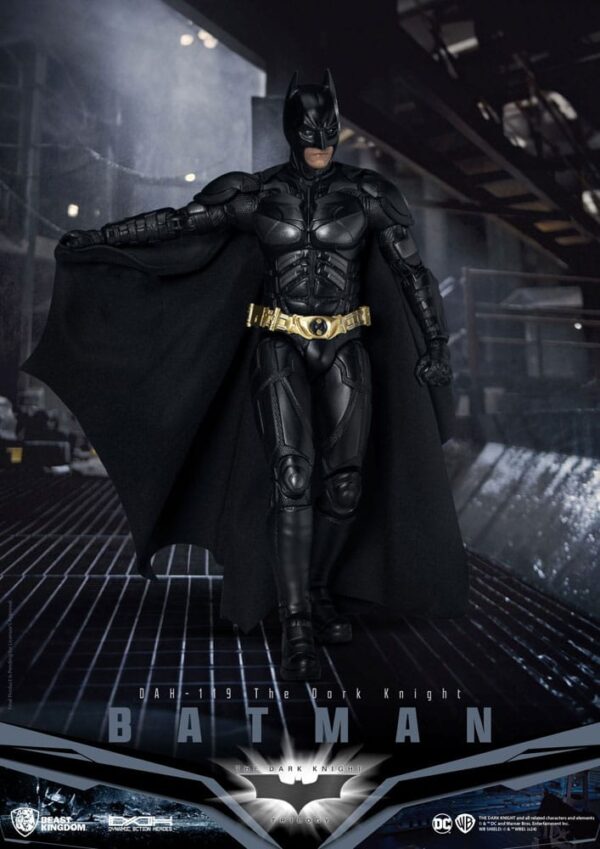 DC Comics Dynamic 8ction Heroes Akció Figura 1/9 Batman (The Dark Knight) 21 cm