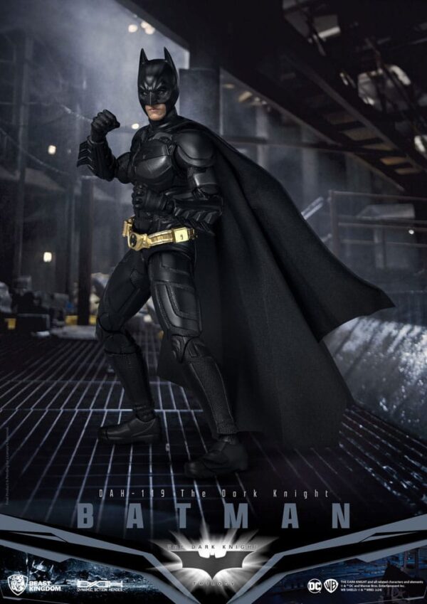 DC Comics Dynamic 8ction Heroes Akció Figura 1/9 Batman (The Dark Knight) 21 cm