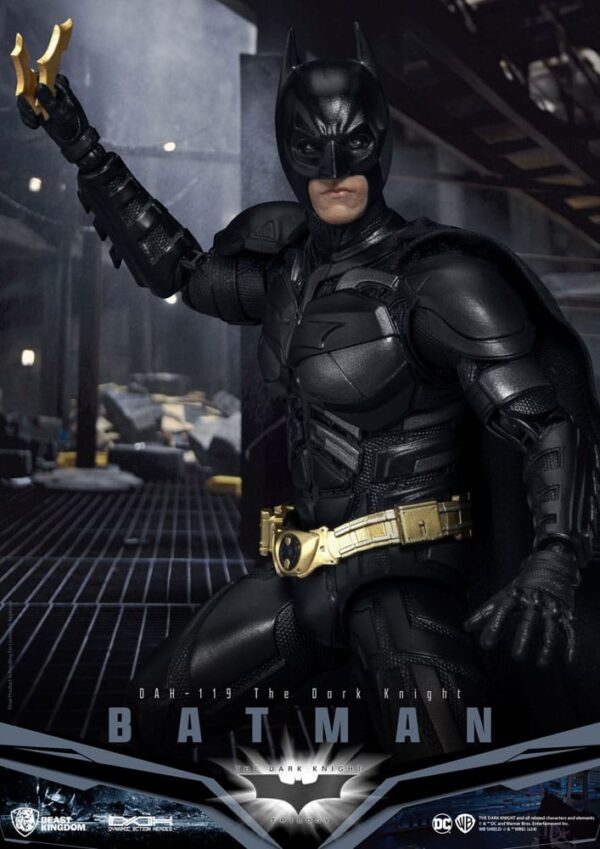 DC Comics Dynamic 8ction Heroes Akció Figura 1/9 Batman (The Dark Knight) 21 cm