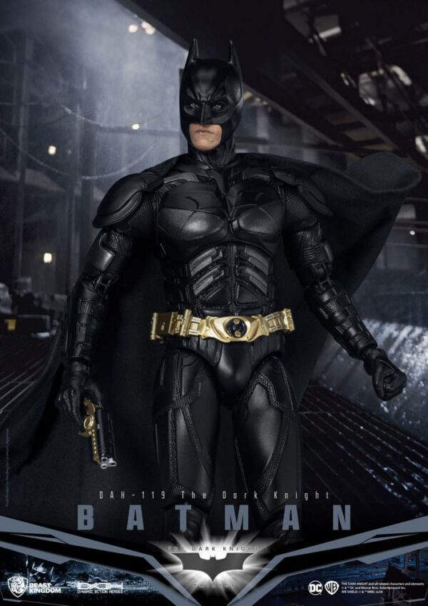 DC Comics Dynamic 8ction Heroes Akció Figura 1/9 Batman (The Dark Knight) 21 cm