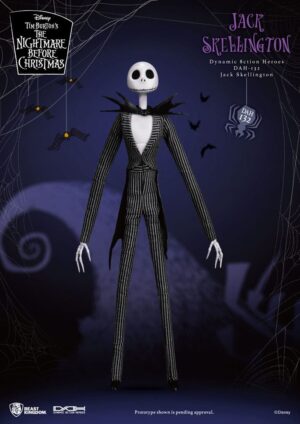Nightmare before Christmas Dynamic 8ction Heroes Akció Figura 1/9 Jack 21 cm