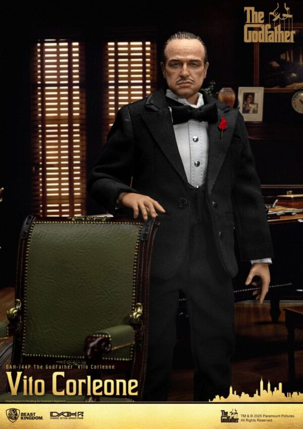 The Godfather Akció Figura Vito Corleone 20 cm
