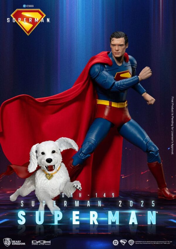 Superman (2025) Akció Figura Superman & Krypto 21 cm