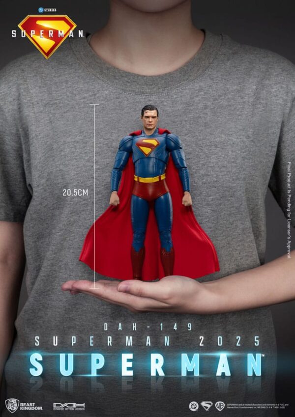 Superman (2025) Akció Figura Superman & Krypto 21 cm