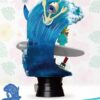 Disney Summer Series D-Stage PVC Diorama Stitch Surf 15 cm