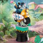 Disney D-Stage PVC Diorama Stitch Coin Ride 16 cm