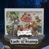 Disney D-Stage PVC Szobor Lady and the Tramp 12 cm