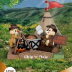 Disney D-Stage Campsite Series PVC Diorama Chip & Dale 10 cm