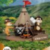Disney D-Stage Campsite Series PVC Diorama Chip & Dale 10 cm