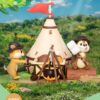 Disney D-Stage Campsite Series PVC Diorama Chip & Dale Special Edition 10 cm