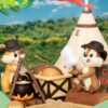 Disney D-Stage Campsite Series PVC Diorama Chip & Dale Special Edition 10 cm
