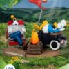 Disney D-Stage Campsite Series PVC Diorama Goofy & Donald Duck 10 cm