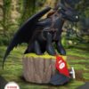 How To Train Your Dragon D-Stage PVC Diorama toothless Szobor 14 cm