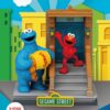 Sesame Street D-Stage PVC Szobor Elmo & Cookie Monster 11 cm