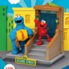 Sesame Street D-Stage PVC Szobor Elmo & Cookie Monster 11 cm