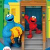 Sesame Street D-Stage PVC Szobor Elmo & Cookie Monster 11 cm