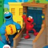 Sesame Street D-Stage PVC Szobor Elmo & Cookie Monster 11 cm