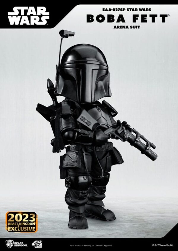 Star Wars Egg Attack Szobor Boba Fett Arena Suit 17 cm