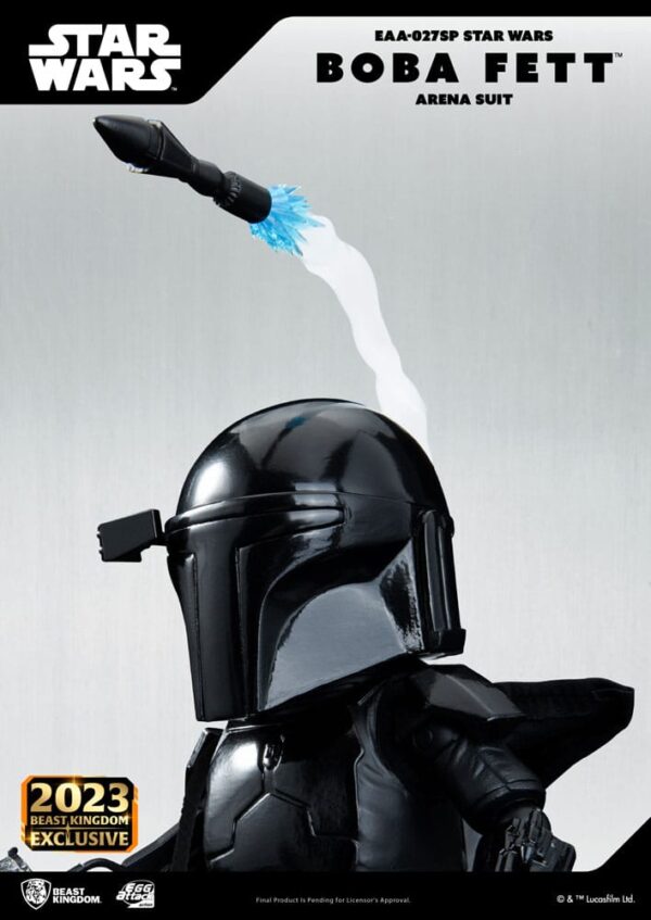 Star Wars Egg Attack Szobor Boba Fett Arena Suit 17 cm