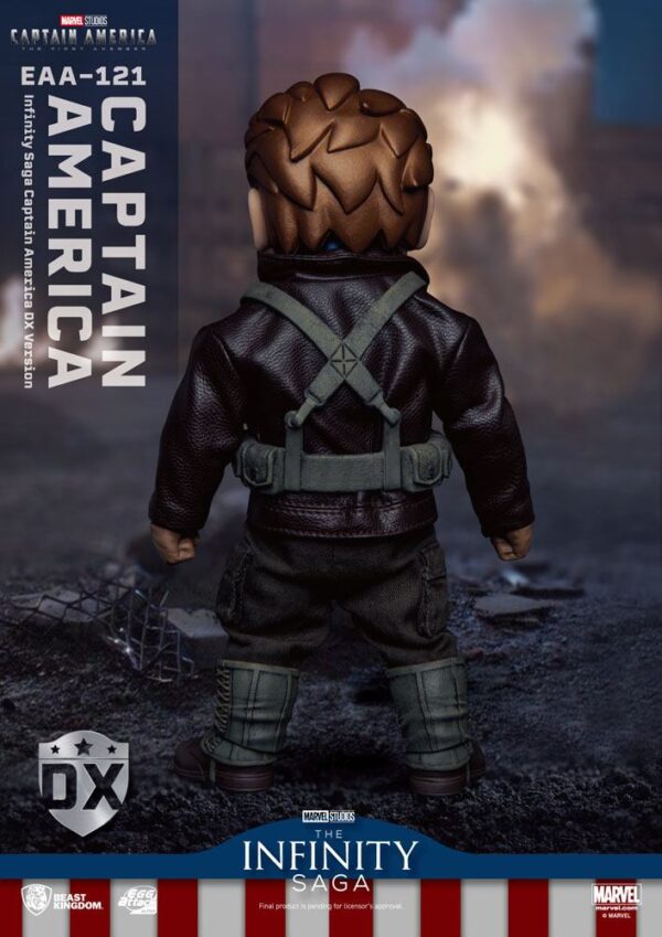 Captain America: The First Avenger Egg Attack Akció Akció Figura Captain America DX Version 17 cm