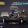 Back to the Future Egg Attack Floating Szobor Back to the Future II DeLorean Deluxe Version heo EU Exclusive 20 cm