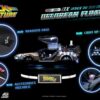 Back to the Future Egg Attack Floating Szobor Back to the Future II DeLorean Deluxe Version heo EU Exclusive 20 cm
