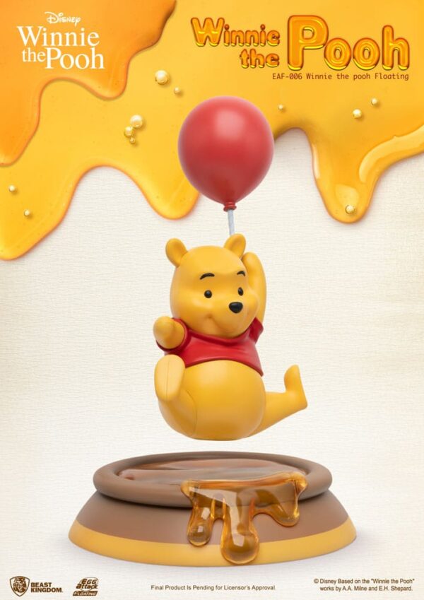 Disney Egg Attack Floating Figura Winnie the Pooh 19 cm