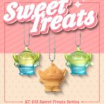 Pixar Sweet Treats Series Kulcstartós 3-Pack 4 cm