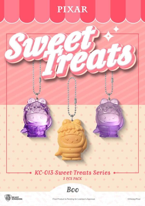 Pixar Sweet Treats Series Kulcstartós 3-Pack 4 cm