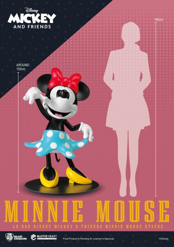 Disney Life-Size Szobor Minnie Mouse 104 cm