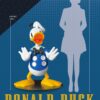 Disney Life-Size Szobor Donald Duck 103 cm