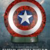 Marvel Comics PVC Captain America Shield Life Size Szobor 64 cm