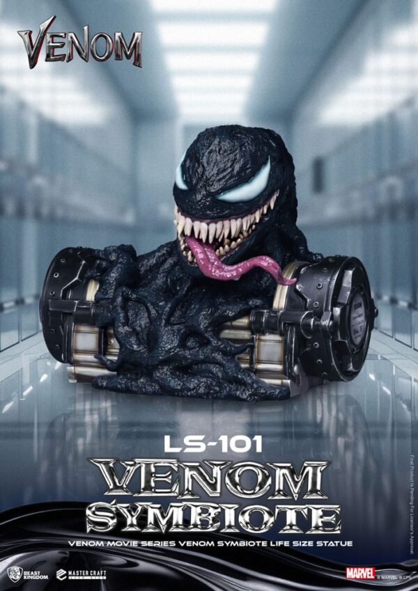 Venom Movie Series Life-Size Szobor Venom Symbiote 24 cm
