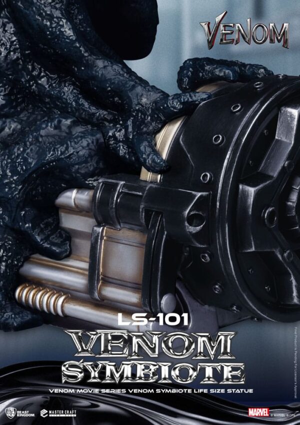 Venom Movie Series Life-Size Szobor Venom Symbiote 24 cm