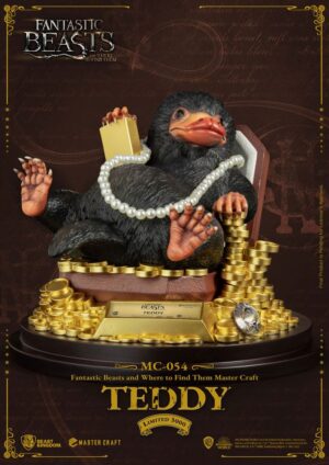 Fantastic Beasts Master Craft Szobor Teddy 21 cm