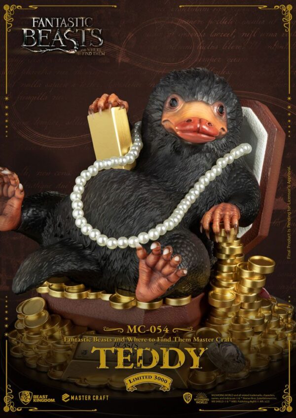 Fantastic Beasts Master Craft Szobor Teddy 21 cm
