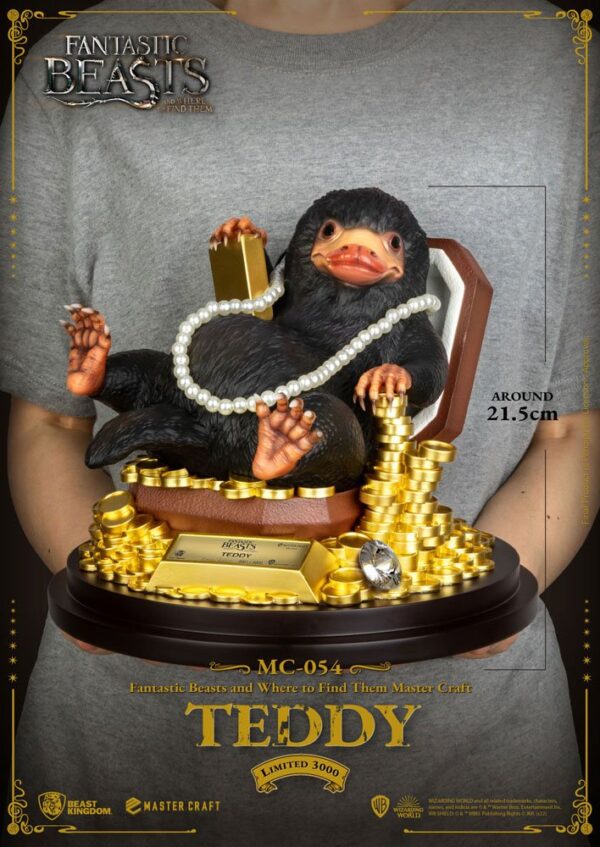 Fantastic Beasts Master Craft Szobor Teddy 21 cm