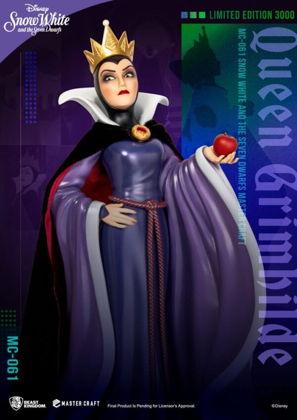 Disney Snow White and the Seven Dwarfs Master Craft Szobor Queen Grimhilde 41 cm
