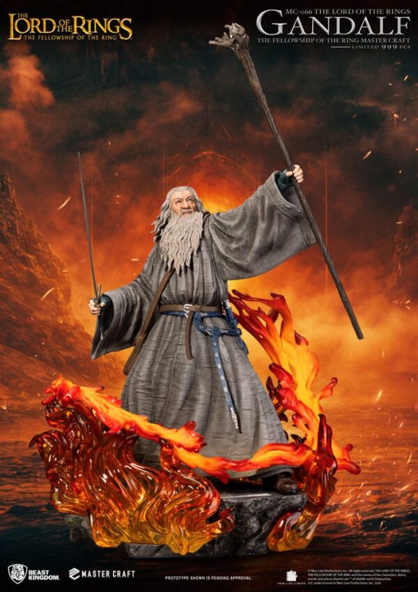 Lord of the Rings Master Craft Szobor Gandalf 58 cm