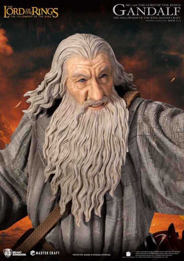 Lord of the Rings Master Craft Szobor Gandalf 58 cm