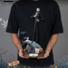 Nightmare before Christmas Master Craft Szobor Jack Skellington & Zero 39 cm