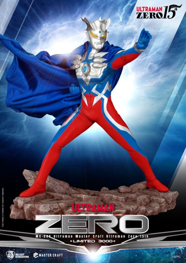 Ultraman Master Craft Szobor Ultraman Zero 15th 41 cm