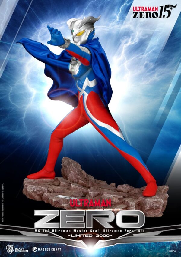 Ultraman Master Craft Szobor Ultraman Zero 15th 41 cm