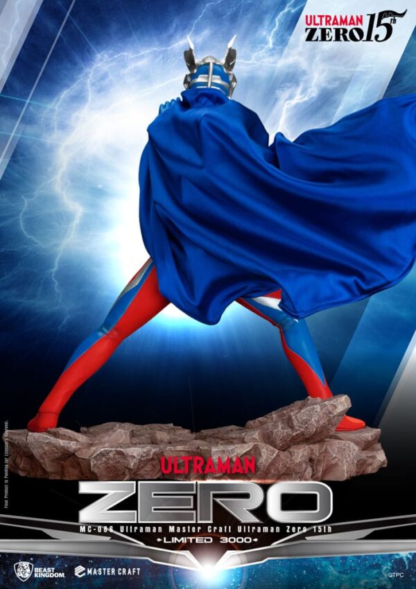 Ultraman Master Craft Szobor Ultraman Zero 15th 41 cm