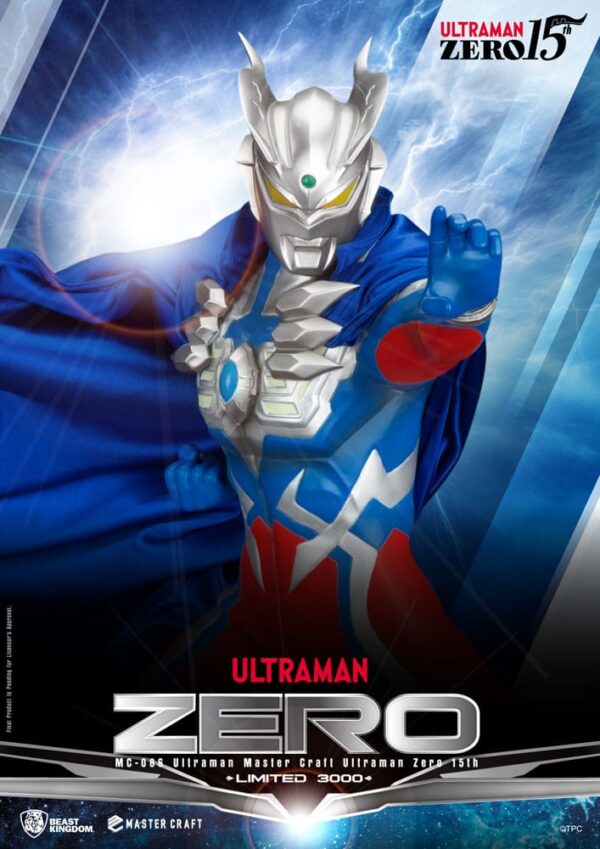 Ultraman Master Craft Szobor Ultraman Zero 15th 41 cm