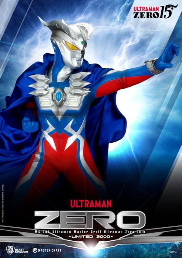 Ultraman Master Craft Szobor Ultraman Zero 15th 41 cm