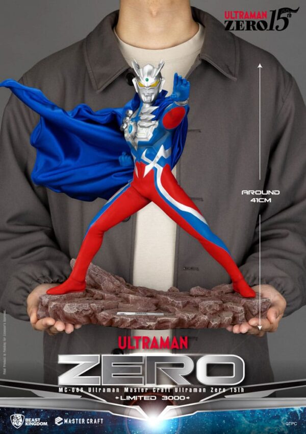 Ultraman Master Craft Szobor Ultraman Zero 15th 41 cm