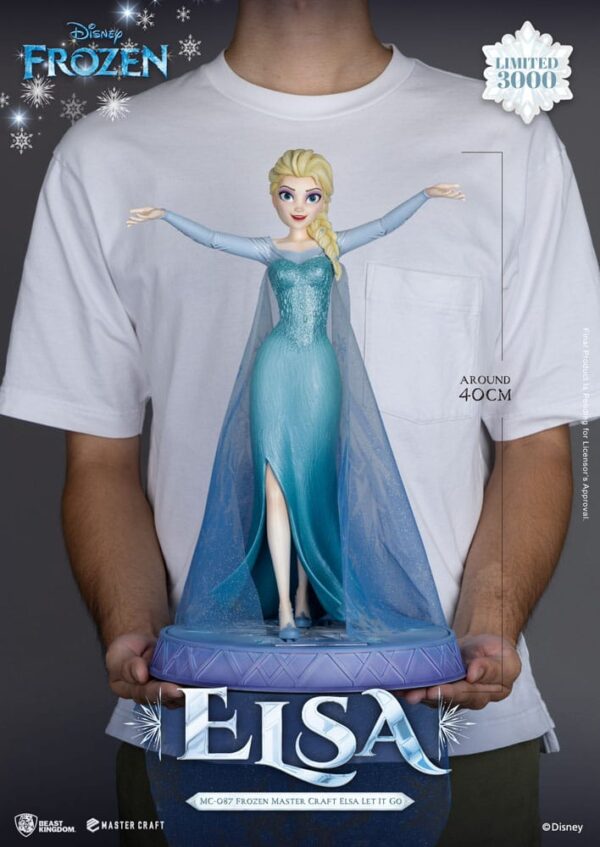 Frozen Master Craft Szobor Elsa Let It Go 40 cm